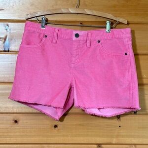 Carve Designs Hot Pink Cut Off Corduroy Shorts 8